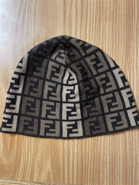 Fendi monogram beanie